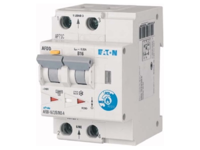 Product image 4 Eaton AFDD 16 2 C 003 A Earth leakage circuit breaker with

