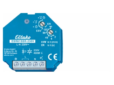 Produktbild 1 Eltako ESR61SSR 230V Stromstoss Schaltrelais geraeuschlos
