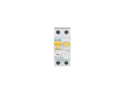 Front view Eaton PXK B25 1N 003 F Earth leakage circuit breaker B25 0 03A
