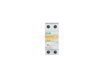 Front view Eaton PXK C25 1N 01 F Earth leakage circuit breaker C25 0 1A
