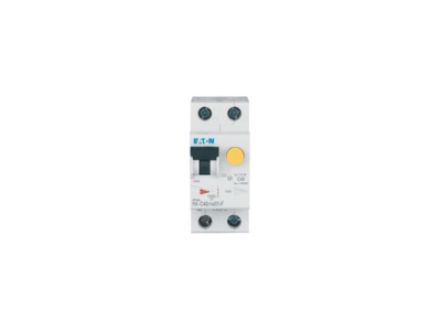 Front view Eaton PXK C40 1N 01 F Earth leakage circuit breaker C40 0 1A
