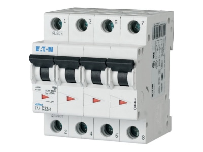 Produktbild 1 Eaton FAZ K1 4 Leitungsschutzschalter 1A Charakt   K