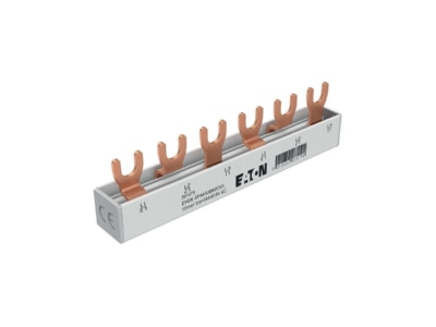 View left Eaton EVGK 3PHAS 6MODUL Phase busbar 3 p 10mm  106mm
