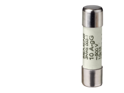 Product image 2 Siemens 3NW6010 1 Cylindrical fuse 10x38 mm 25A