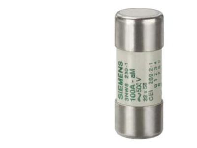 Product image 1 Siemens 3NW8224 1 Cylindrical fuse 22x58 mm 80A
