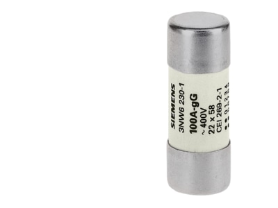 Product image 2 Siemens 3NW6207 1 Cylindrical fuse 22x58 mm 20A