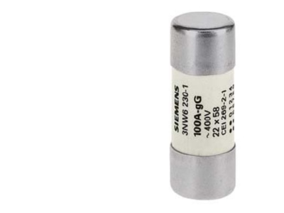 Product image 1 Siemens 3NW6212 1 Cylindrical fuse 22x58 mm 32A
