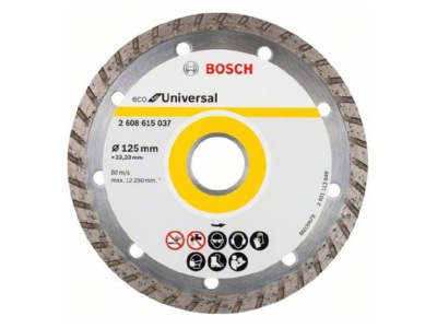 Produktbild 1 Bosch Power Tools 2608615037 Diamanttrennscheibe Turbo