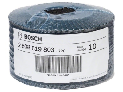 Product image 1 Bosch Power Tools 2608619803  VE10  Grinding disc 125mm 2608619803  quantity  10 
