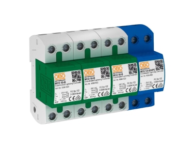 Product image OBO MCD 50 B 3 1 Lightning arrest for power supply 125kA
