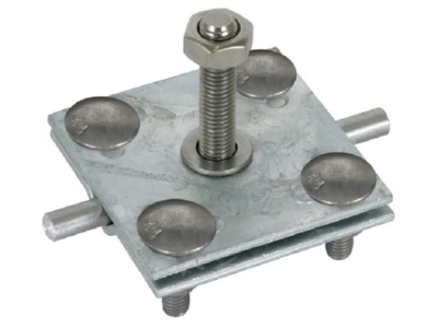 Produktbild 2 Dehn 478 141 Anschlussklemme St tZn f Rd 7 10  Fl 30 40