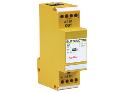 Product image 1 Dehn BVT TC 1 Lightning arrester for signal systems
