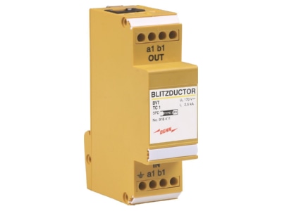Product image 2 Dehn BVT TC 1 Lightning arrester for signal systems
