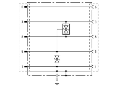 Circuit diagram 1 DEHN FS 9E PB 6 Surge protection for signal systems
