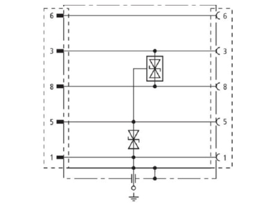 Circuit diagram 2 DEHN FS 9E PB 6 Surge protection for signal systems

