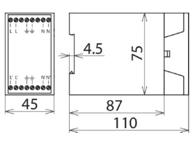 Mazeichnung 1 Dehn NF 10 N Filter