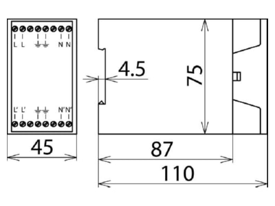 Mazeichnung 2 Dehn NF 10 N Filter