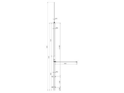 Mazeichnung 1 Dehn 105 440 Combi Fangstange DEHNiso
