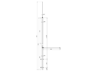 Mazeichnung 2 Dehn 105 440 Combi Fangstange DEHNiso