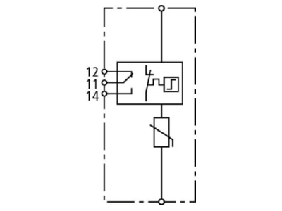 Schaltbild 3 DEHN DG 1000 FM UeS Ableiter DEHNguard