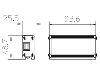 Mazeichnung 2 OBO ND CAT6A EA Net Defender fuer Class EA CAT6A