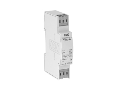 Product image OBO TKS B Lightning arrester for signal systems
