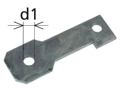 Produktbild 2 Dehn 923 211 Anschlussbuegel D 11mm f M10