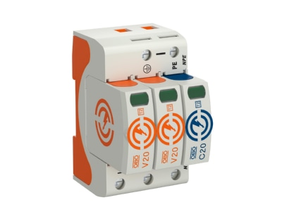 Product image OBO V20 2 NPE 280 Surge protection for power supply
