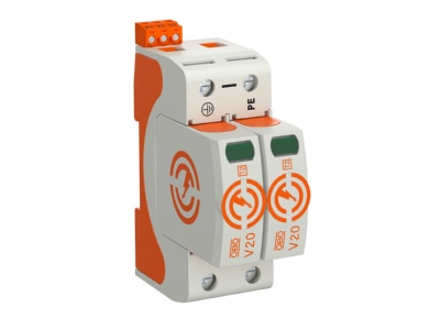 Product image OBO V20 2 FS 280 Surge protection for power supply
