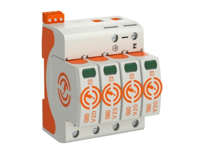 Product image OBO V20 4 FS 280 Combined arrester for power systems
