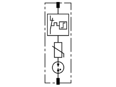Circuit diagram 1 Dehn DG MOD 275 VA Surge protection for power supply
