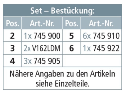 Dimensional drawing 3 Dehn EKS VI 2F KVS SBK Multi phase grounding device