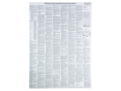 Product image 1 Dehn WHS AH VDEB B 700051 Warning signing plate WHS AH VDEB B700051
