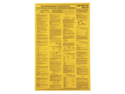 Product image 1 Dehn WHS AH MB BBE 700053 Warning signing plate WHS AH MB BBE700053
