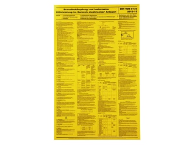 Product image 2 Dehn WHS AH MB BBE 700053 Warning signing plate WHS AH MB BBE700053
