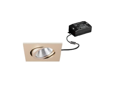 Product image Brumberg 38144633 Downlight spot floodlight 1x6W   LED recessed spotlight 230V 3000K  champagne 
