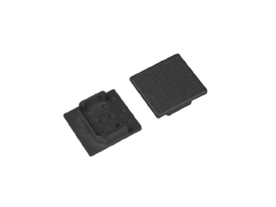 Product image Brumberg 53057080 End piece for profile cover black 
