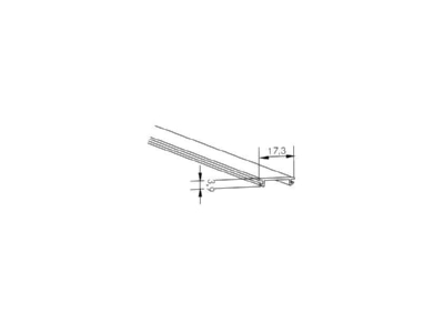 Mazeichnung Brumberg 53440070 KU Abdeckung opal 2000mm