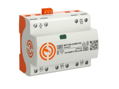 Product image OBO MCF100 3 NPE FS Lightning arrest for power supply
