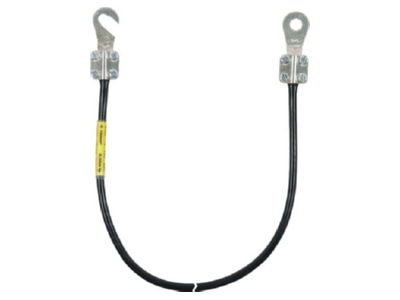Produktbild 2 DEHN 410406 Erdungsleitung 10mm2 L 0 6m schw 