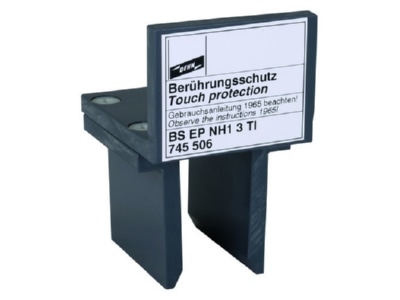 Produktbild 2 DEHN 745506 Beruehrungsschutz BS EP NH1 3 TI