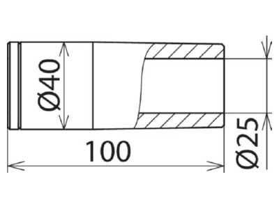 Dimensional drawing 2 DEHN 785515 Accessories for safety equipment
