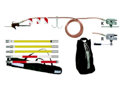 Product image DEHN BEV OL PF PKW R Multi phase grounding device

