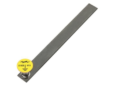 Produktbild 1 DEHN DBEB1 EBS15 03 19 Flachstahl Erdungsbruecke mit Anschlussplatte