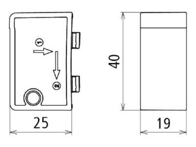 Circuit diagram 2 DEHN DPA MOD IRCM Accessory signal surge protection