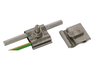 Product image 2 DEHN UEK 8 10 AQ4  540249 Earth terminal clamp 4   50mm  UEK 8 10 AQ4 540249
