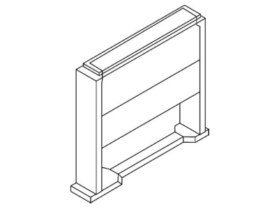 Product image 2 Walther 82910002 Base complete for cabinet concrete