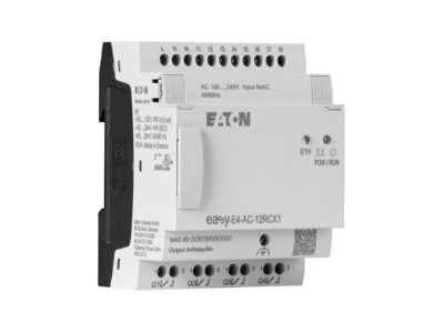 Ansicht rechts 2 Eaton EASY E4 AC 12RCX1 Steuerrelais 8 digitale Eingaenge