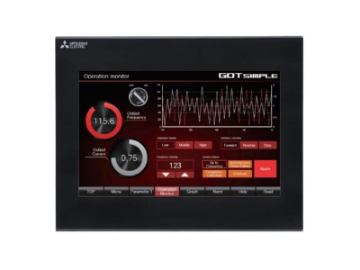 Produktbild 2 Mitsubishi GS2110 WTBD N Display 10 Zoll