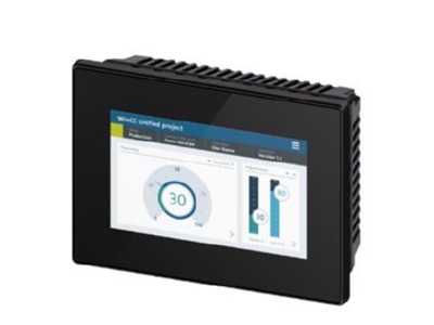 Produktbild 1 Siemens Dig Industr  6AV2128 3GB36 0AX1 UnifiedComfort neutr Front SIMATIC HMI MTP700
